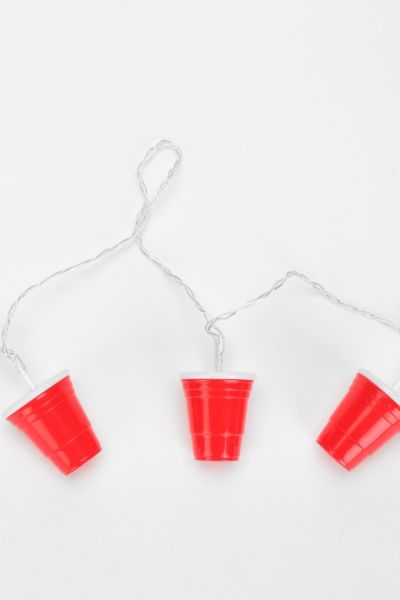 Red Cup String Lights - Urban Outfitters